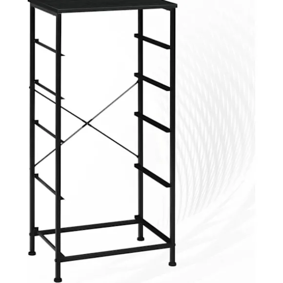 ROOTZ CHOST OF THEBLEERS - KOLLER - Opbevaringsskab - 5 skuffer - Metalramme - Vintage Wood Look - 45,5x95,5x30 cm