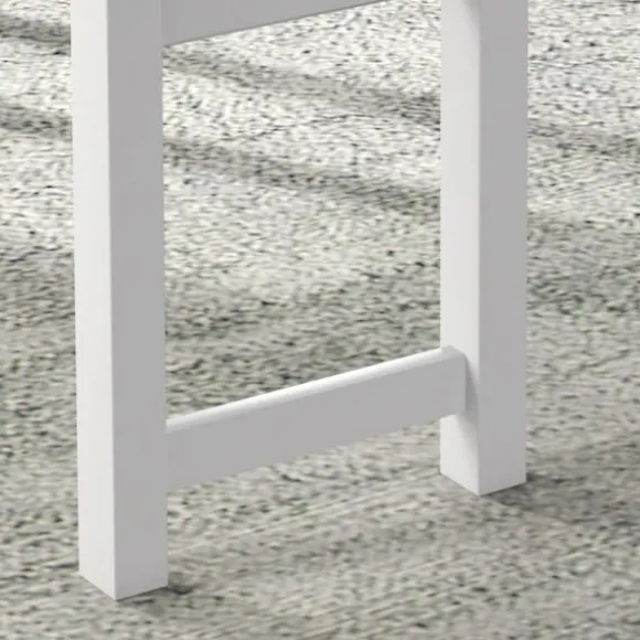 Rootz 4-delt spisebordssæt - Spisestuemøbler - Pladsbesparende spisebordssæt - Komfortable siddepladser - Nem vedligeholdelse - 108 cm x 65 cm x 75 cm | Fyndiq