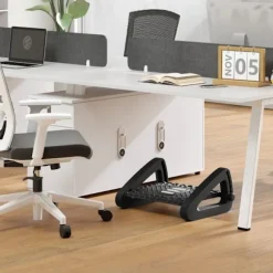Rootz Ergonomic Desk Fodstøtte - Fodskammel - Benstøtte - Hæver holdning - 44 cm x 32,5 cm x 19 cm