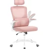 Rootz Ergonomic Office Chair - Mesh drejestol - Computerstol - Lændestøtte - Justerbar nakkestøtte - 62cm x 116-123,5cm x 69,5cm