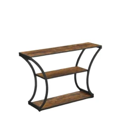 Rootz Flurt Console Table - Hallway Table - Entryway Table - Rumbesparende design - 120 cm x 30 cm x 80 cm