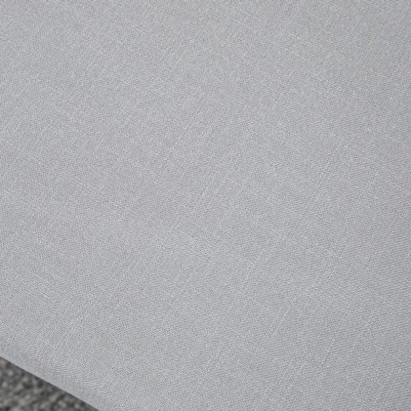 Rootz Fodskammel - Scandi Design - Taburet - Fodskammel - Polstret bænk - Gummitræ - Grå + Natur - 68 cm x 38 cm x 42 cm