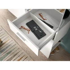 Rootz Garderobepanel - Coat Rack - Hallway Storage - Rumbesparende design - 52x190x36 cm