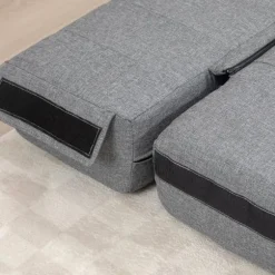 Rootz gulvsovesofa - Cabriolet futon - Pladsbesparende sovesofa - 2-personers sovesofa - Gæsteseng - Tyk polstring - Nem at rengøre - Kompakt - 138 cm | Fyndiq