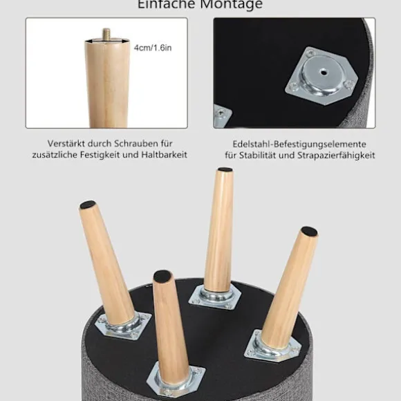 Rootz Justerbar Barstol i imiteret læder - Bordstol - Drejeligt sæde - Højdejusterbar, 360° rotation, Ergonomisk komfort - 84cm til 106cm x 38cm x 35c | Fyndiq