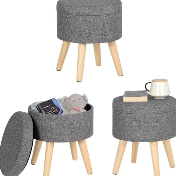 Rootz Justerbar Barstol i imiteret læder - Bordstol - Drejeligt sæde - Højdejusterbar, 360° rotation, Ergonomisk komfort - 84cm til 106cm x 38cm x 35c | Fyndiq