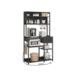 Rootz køkkenhylde med stikkontakter - opbevaringsenhed - multifunktionelt rack - høj kapacitet - 40 cm x 100 cm x 180,4 cm