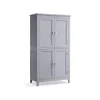 Rootz Køkkenskab - Pantry Organizer - Opbevaringsenhed - Justerbare hylder - 120cm x 40cm x 180cm