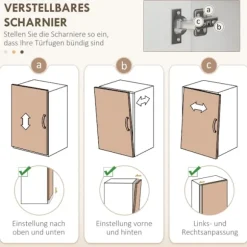 Rootz Køkkenskab - Pantry Skab - Opbevaring Organizer - MDF Konstruktion - Hvid - 89cm x 39,5cm x 168cm