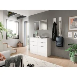 Rootz -kommode - Kommode - Opbevaringsenhed - Rigelig plads - 120 cm x 85 cm x 34 cm