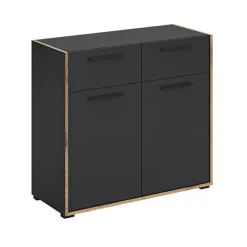 Rootz -kommode - Opbevaringsskab - kommode - overflader med nemme pleje - 95 cm x 86 cm x 37 cm