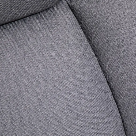 Rootz Kontorstol - Skrivebordsstol - Spillestol - Drejestol - Arbejdsstol - Casual kontorstol - Ergonomisk stol - Lysegrå - 72,5x83x110-118 cm