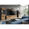 Rootz Living Room Set - Gray & Brown - Displayskabe - Rigelig opbevaring - 272 x 141 x 33 cm