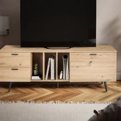 Rootz Lowboard 150 cm TV-stativ - TV-skab - Underholdningsenhed - Eget finish - Rummelig opbevaring - Moderne design - Holdbar konstruktion - 150 cm x | Fyndiq