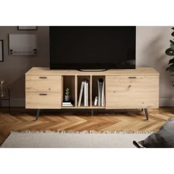 Rootz Lowboard 150 cm TV-stativ - TV-skab - Underholdningsenhed - Eget finish - Rummelig opbevaring - Moderne design - Holdbar konstruktion - 150 cm x | Fyndiq