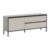 Rootz Lowboard - TV Stand - Entertainment Unit - Ample Storage - 150 cm x 62 cm x 38 cm