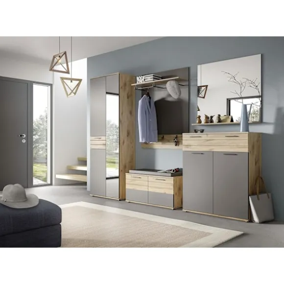 Rootz Mason Bench Garderobe - Sko Rack Bench - Entryway Organizer - 90 cm x 51 cm x 37 cm