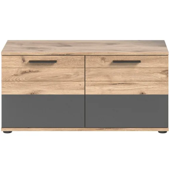 Rootz Mason Bench Garderobe - Sko Rack Bench - Entryway Organizer - 90 cm x 51 cm x 37 cm
