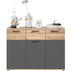 Rootz Mason Træskiste af skuffer - skænk - highboard - garderobe - 80 cm x 87 cm x 40 cm
