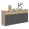 Rootz Mason Wood Chest of skuffer - skænk - highboard - Ekstra bred - 180 cm x 87 cm x 40 cm