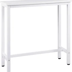 Rootz Modern Bar Table - Konsolbord - Spisebord - Robust jernstel - Ridsefast - Vandafvisende - 40cm x 100cm x 100cm