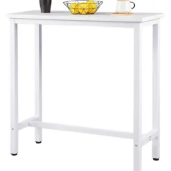 Rootz Modern Bar Table - Konsolbord - Spisebord - Robust jernstel - Ridsefast - Vandafvisende - 40cm x 100cm x 100cm
