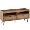 Rootz Modern TV Unit - Media Console - Entertainment Center - Rumbesparende design - 120 cm x 56 cm x 39 cm