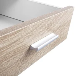 Rootz moderne skrivebord med skuffe - Kontorbord - Arbejdsstation - Rigelig opbevaring - Holdbar og ridsefast - Glat funktionalitet - 50 cm x 75 cm x | Fyndiq