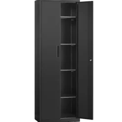 Rootz Multi -Purpose Storage Cabinet - Organizer - Shelving Unit - Høj belastningskapacitet - 40 cm x 60 cm x 180 cm