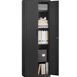 Rootz Multi -Purpose Storage Cabinet - Organizer - Shelving Unit - Høj belastningskapacitet - 40 cm x 60 cm x 180 cm