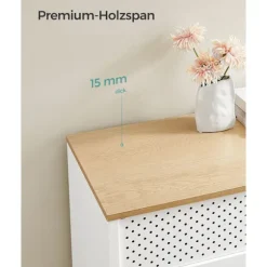 Rootz Opbevaringsskab - Hvidt Skab - Spånpladestål - Rummelig opbevaring - Robust konstruktion - Nem montering - 40cm x 80cm x 76cm