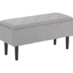 Rootz polstret bænk - Skobænk - Sengebænk - Stilfuld opbevaringsløsning - 95 cm x 38 cm x 45 cm