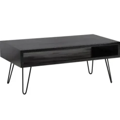 Rootz rektangulært stuebord - Sofabord - Moderne bord - Mangotrækorn - 100cm x 50cm x 40cm