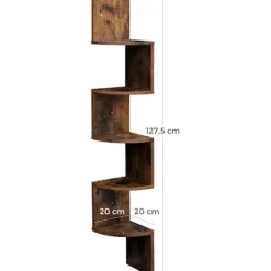 Rootz reol med 5 niveauer - 127,5 cm Arkivskab - Skab - Reoler Industriel