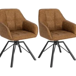 Rootz Roterende spisestuestole - Drejestole - Komfortable stole - Fløjlsbetræk - Ergonomisk design - Holdbar konstruktion - 58,5 cm x 82,5 cm x 54,5 c | Fyndiq