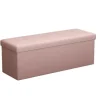 Rootz Seat Bryst med opbevaring - Sæde med opbevaring - Sædearrangør - Meget elastisk skum - 38 cm x 110 cm x 38 cm - Pink