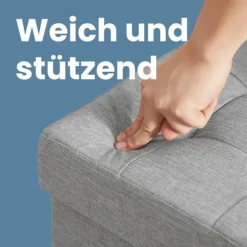 Rootz Seat Brystopbevaringsbænk - Skobænk - Sengekiste - Multifunktionel siddepladser - 110 x 38 x 38 cm