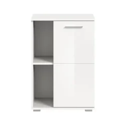 Rootz Shoe Cabinet - Garderobe - Indgangsarrangør - Wood Material - White - Ca. 55x79x37 cm