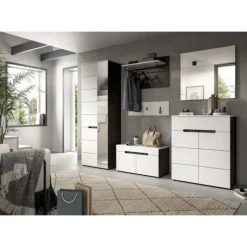 Rootz Shoe Cabinet - Shoe Organizer - Skoopbevaring - holdbar og stabil - 80x94x37cm