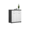 Rootz Shoe Cabinet Scout - Garderobe Stykke - Skoarrangør - High Gloss Front - Bæredygtigt træ - 90 cm x 96 cm x 37 cm