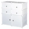 Rootz skabsgarderobe - hvid - stål, plast - 29,52 cm x 14,56 cm x 28,74 cm