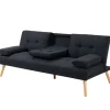 Rootz Sofa Bed - Guest Bed - Justerbar ryglæn - Max Comfort - Foldningstabel - 181x77x78 cm - Grå