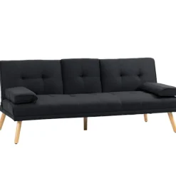 Rootz Sofa Bed - Guest Bed - Justerbar ryglæn - Max Comfort - Foldningstabel - 181x77x78 cm - Grå