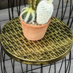 Rootz Sofabord - Bordbakker - Havebord - Metal - 38 cm x 38 cm x 41 cm