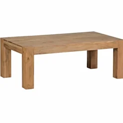Rootz Sofabord - Sofabord - Massivt træ - Acacia - 110 x 60 cm - Rektangulært - Naturlig