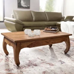 Rootz Sofabord - Solid Wood Sofabord - Håndlavet - Træ - 110 x 60 cm