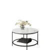 Rootz sofabord - stuebord - sofatisk - justerbar fod - 80 cm D x 46 cm h