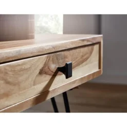 Rootz Solid Wood Sofabord - Moderne Bord - Stuemøbler - Akacietræ - 110cm x 60cm x 40cm