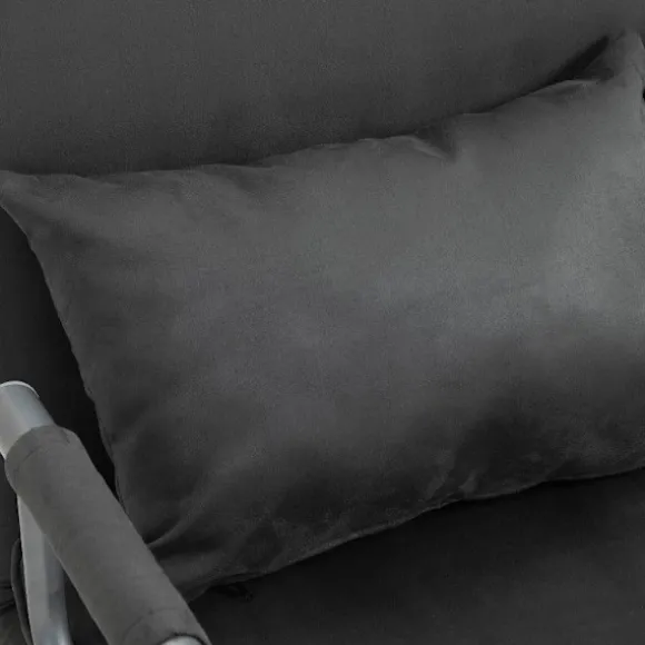 Rootz Sovesofa - Dobbeltsofa - Lænestolsseng - Gæsteseng - Sammenklappelig seng - Grå - 105 x 80 x 78 cm