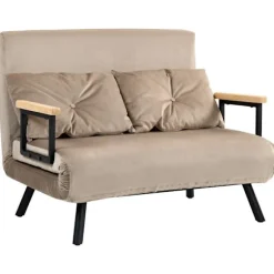 Rootz sovestol - gæsteseng - sovesofa - 5-niveau justerbart ryglæn - Robust stålramme - 102 cm x 73 cm x 81 cm